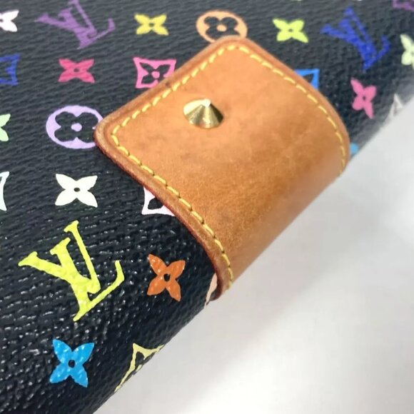 LOUIS VUITTON  MonogramMulticolore Portefeuille-Sarah Nou Bi-fold wallet - Picture 8 of 16